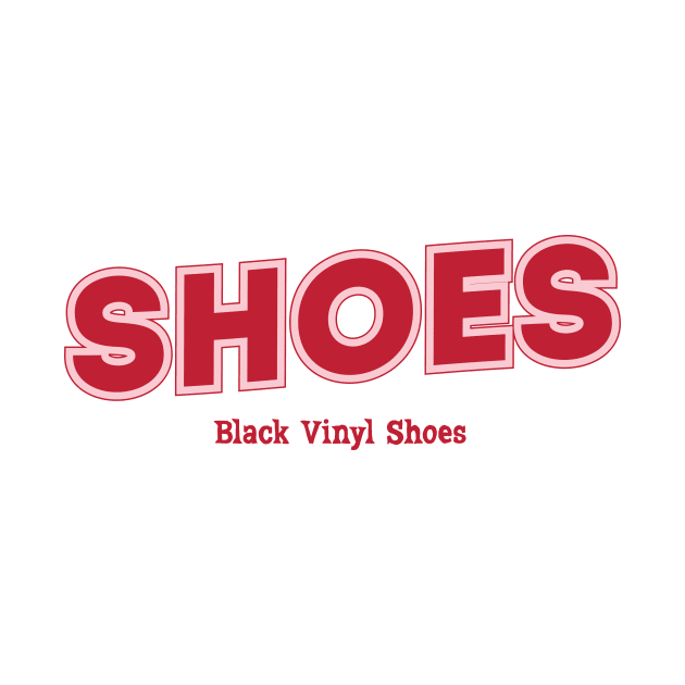 Shoes Black Vinyl Shoes by PowelCastStudio