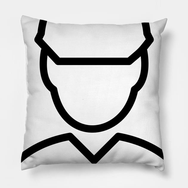 Supervision site manager foreman engineer construction Pillow by skaterly