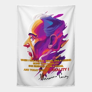 Shimon Peres Tapestry