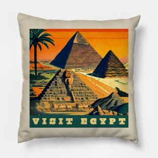 Visit Egypt Pillow