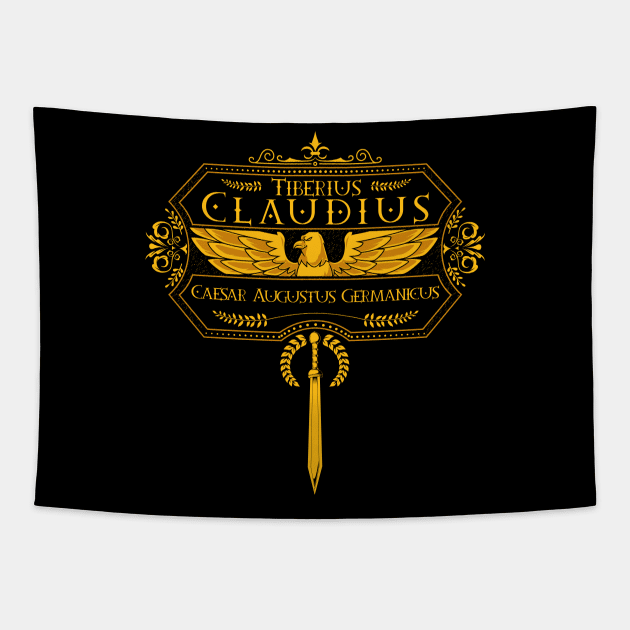 Roman Emperor - Claudius Tapestry by Modern Medieval Design