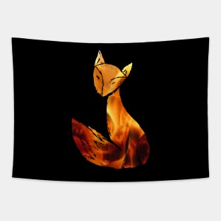 Cute Fire Fox Tapestry