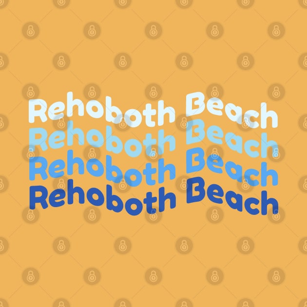 Rehoboth Beach Wave Design by novabee