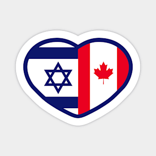 Canada Israel flags in Hart Magnet