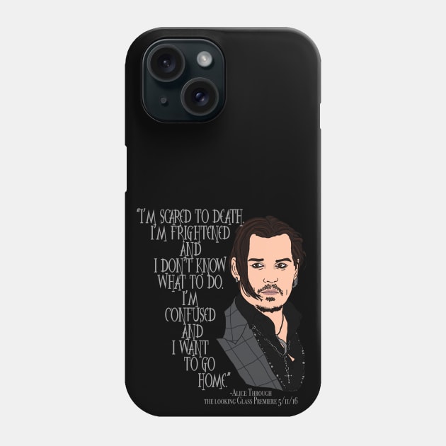 Depp Phone Case by Lydia's Green Light Closet 