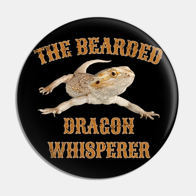 Bearded Dragon Whisperer Pin by Dr_Squirrel