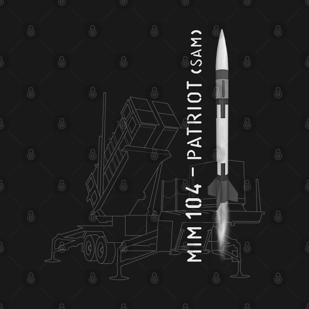 MIM-104 Patriot surface to air missile (SAM) by Jose Luiz Filho