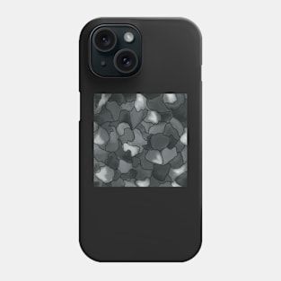 Scattered shades of grey Phone Case