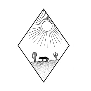 Coyote in the Desert T-Shirt