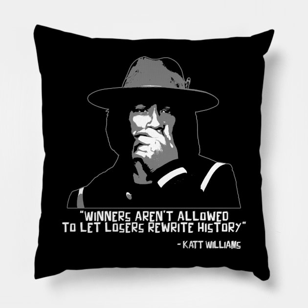 Katt Williams Quotes Pillow by flamesaturn