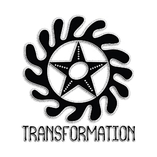 "Transformation" African Ghana Sankofa Adinkra Symbol. T-Shirt