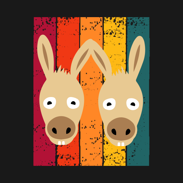 Colourful Donkey by Imutobi