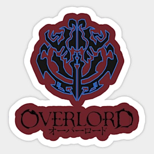 Overlord - Anime Sticker for Sale by hainelaurea