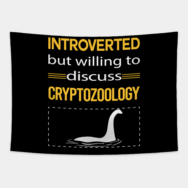 Funny Introverted Cryptozoology Cryptid Cryptids Tapestry by relativeshrimp