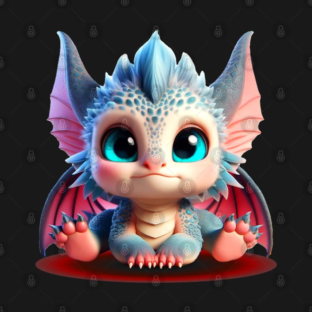 Adorable Baby Dragons | colorful vibes edition by VISUALUV