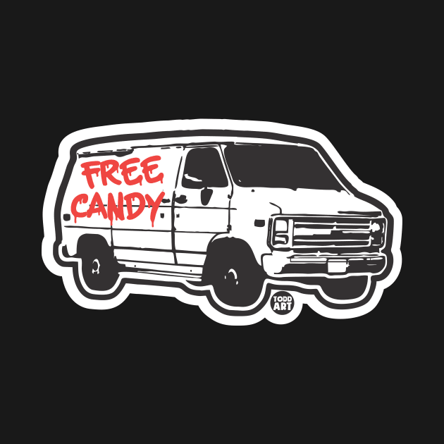 candy van by toddgoldmanart