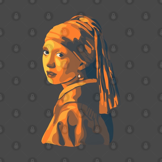 Girl With A Pearl Earring by Slightly Unhinged