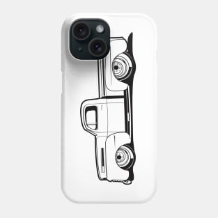 1950 Ford Truck BW Phone Case