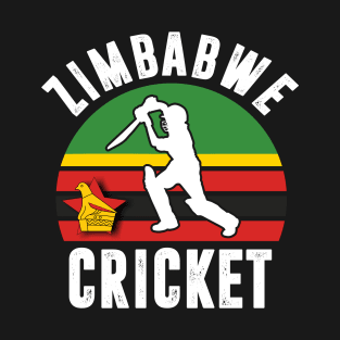 Zimbabwe Cricket flag T-Shirt