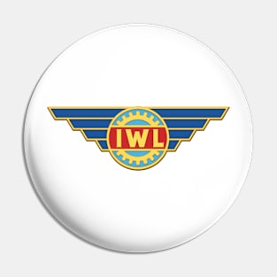 IWL Roller Logo (Gold) Pin