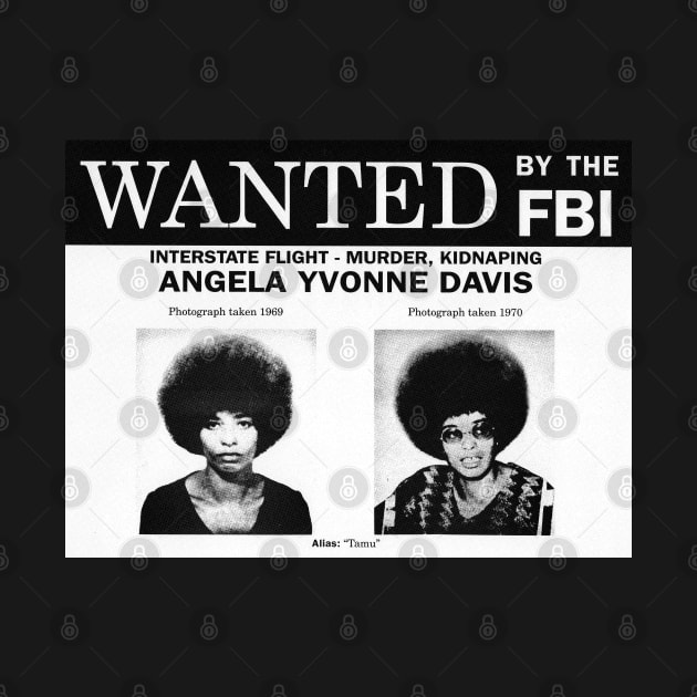 Angela Davis - Wanted by HectorVSAchille