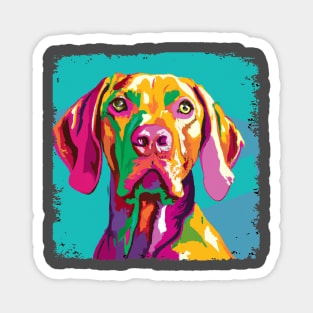 Vizsla Pop Art - Dog Lover Gifts Magnet