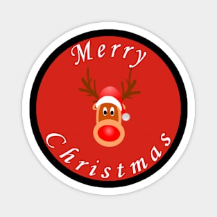 merry christmas elf new design red t shirt Magnet