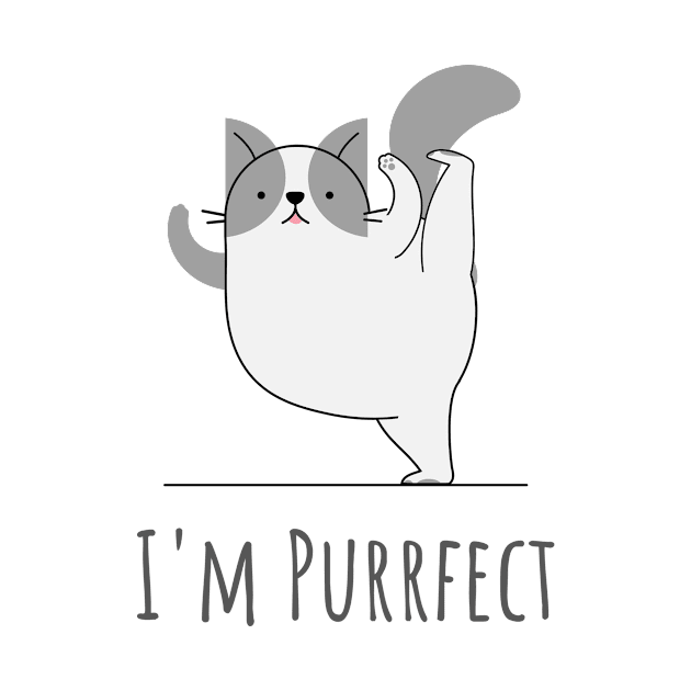 I'm Purrfect by AlienWow.Design