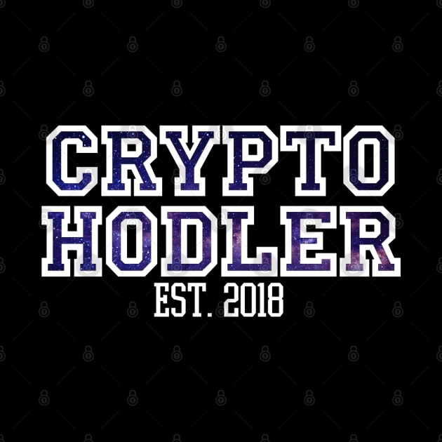 Space Bitcoin Ethereum Blockchain Crypto Hodler by felixbunny