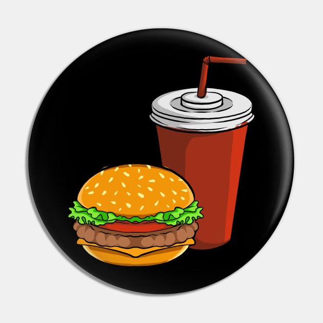 Fast Food Lover Pin by fromherotozero