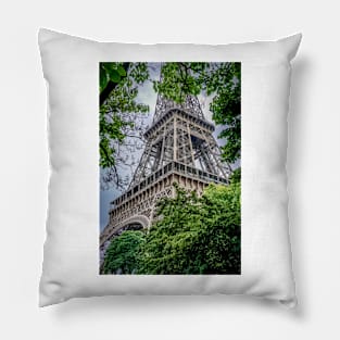 The Eiffel Tower Paris, France. Pillow