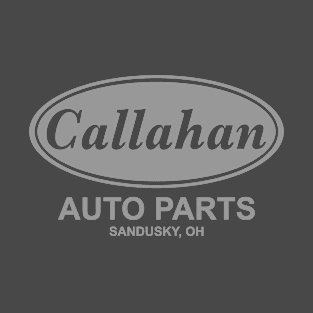 Retro Callahan Auto Parts Grey T-Shirt