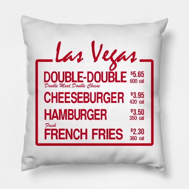 Las Vegas Burger Pillow by Meat Beat