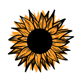 Little Aesthetic Sunflower T-Shirt