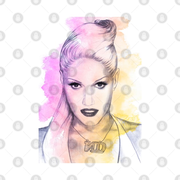 Gwen Stefani by Svetlana Pelin