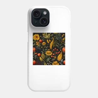 Autumn Harvest Pattern 10 Phone Case