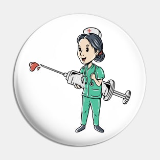 Nursing Love Pin