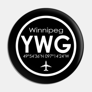 YWG, Winnipeg James Armstrong Richardson International Airport Pin