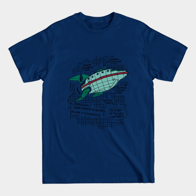 Discover P.E. SHIP - Futurama - T-Shirt