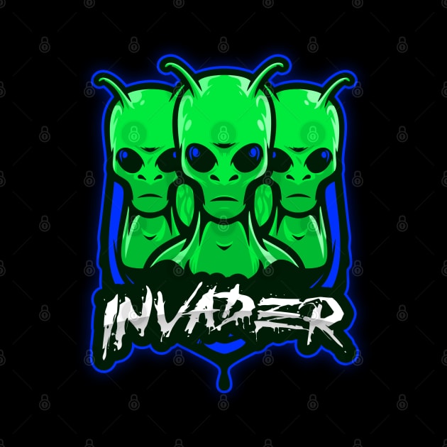 Alien invasion squad by Wolf Clothing Co