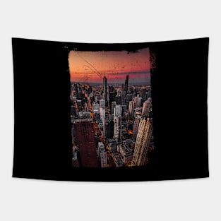 City Skyline Tapestry