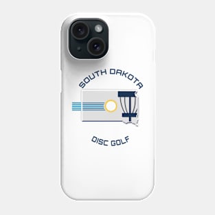 South Dakota Disc Golf - State Shape Light Phone Case