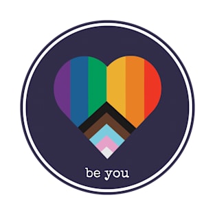 be you lgbtqia pride T-Shirt