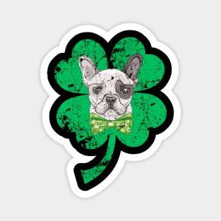 Funny Bulldog lover for irish - saint patrick best gift Magnet