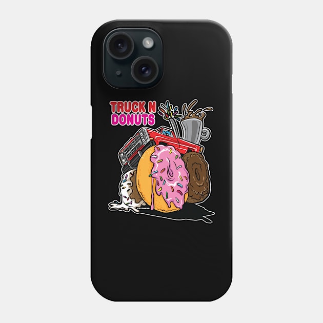 Truck N Donuts Phone Case by eShirtLabs