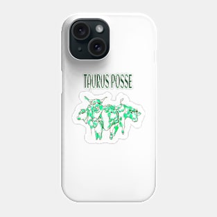 Taurus Posse - Emerald Herd - Front Phone Case