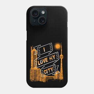 I Love My City Phone Case