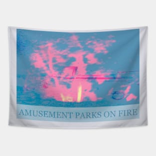 AMUSEMENT PARKS ON FIRE Tapestry