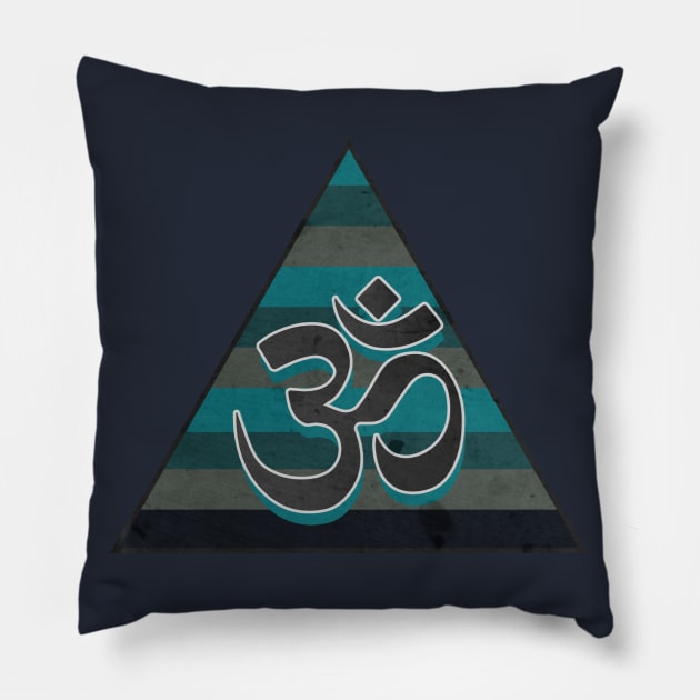 Om Session Pillow by CTShirts