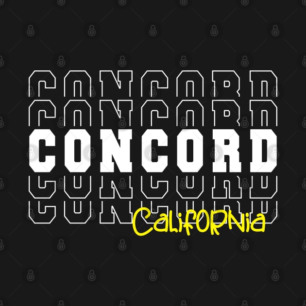 Concord city California Concord CA by TeeLogic